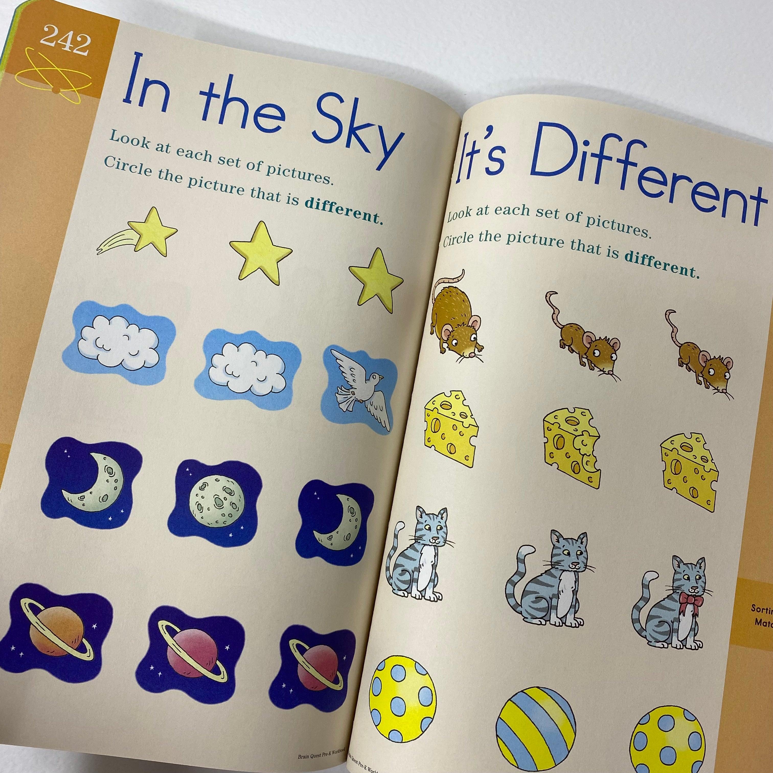 Brain Quest Workbook: Pre-K - Fun & Interactive Learning Activities for Preschoolers - Perfect for Homeschooling & Early Education