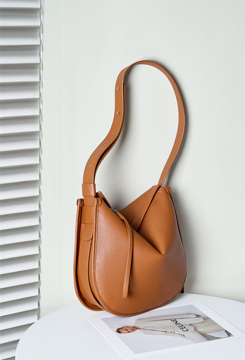 Soft Minimalist Shoulder Bag for Women - Lightweight & Stylish Crossbody Purse - Perfect for Work, Travel & Everyday Use