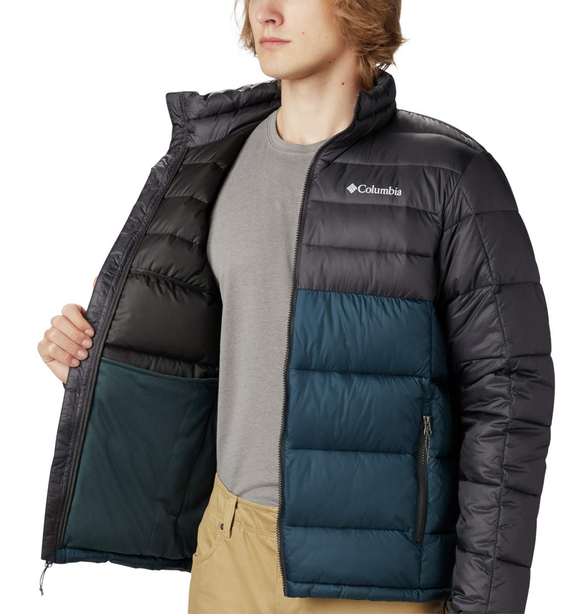 Columbia Men's Buck Butte Insulated Jacket - Waterproof Winter Coat for Hiking, Camping & Outdoor Activities | Warm Puffer Jacket for Cold Weather Adventures
