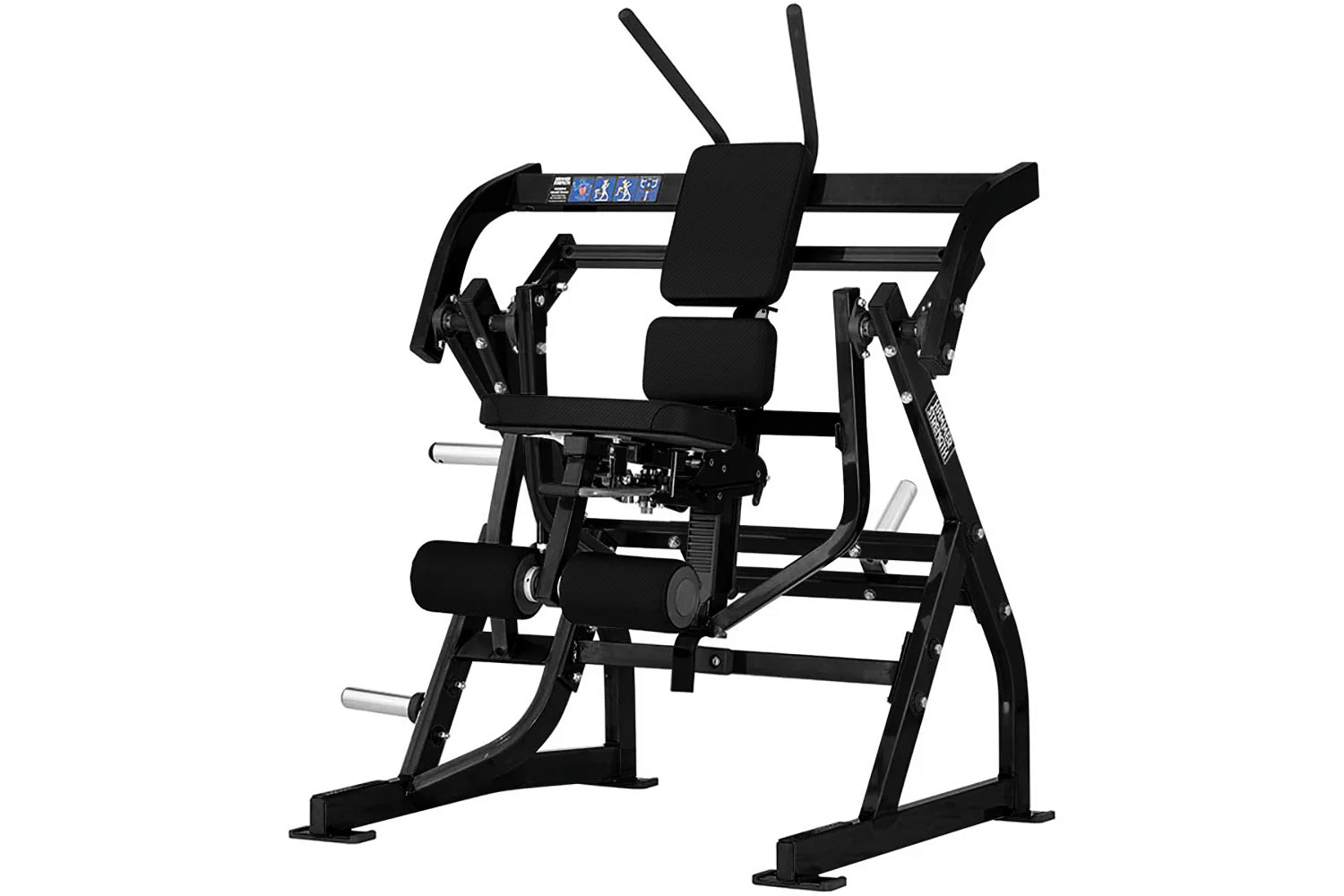 Hammer Strength Plate Loaded Abdominal Oblique Crunch Machine - Gym Equipment for Core Workouts & Strength Training - Perfect for Home & Commercial Fitness Centers