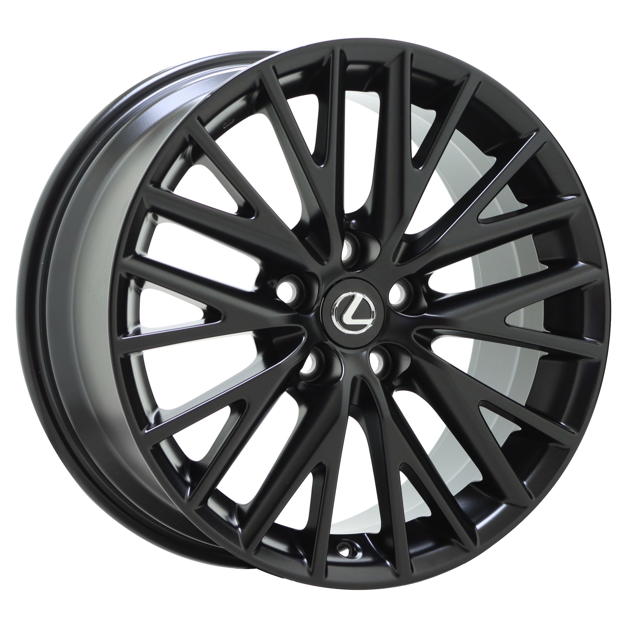 Lexus IS200 IS250 IS300 IS350 Turbo Black Alloy Wheels Rims 74288 74289 - High-Performance Replacement for Sporty Look & Enhanced Driving Experience - Perfect for Street Racing, Car Shows, and Daily Commuting