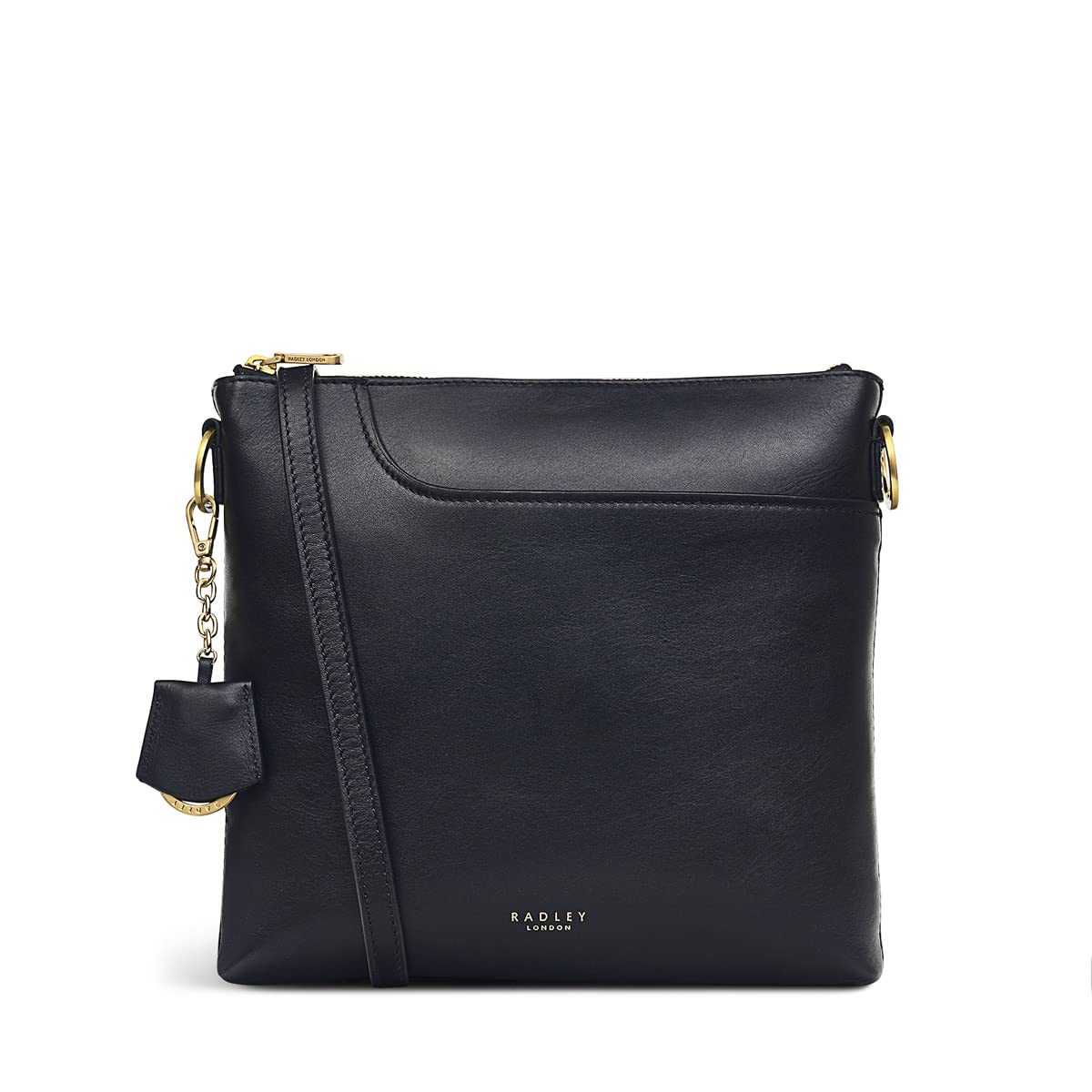 RADLEY London Pockets 2.0 Women's Medium Leather Crossbody Bag with Zipper Top - Stylish & Functional Purse for Everyday Use, Work, and Travel