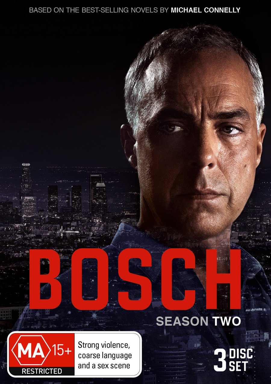 Bosch Season 2 DVD - PAL Format (Non-US) | Crime Drama Series | Perfect for International Viewers & TV Show Collectors