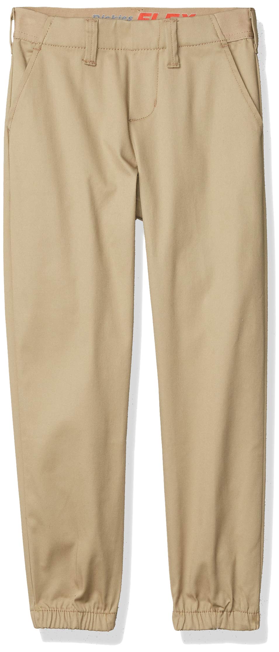 Dickies Boys' Slim Active Waist Flex Pull-On Jogger Pants - Comfortable Stretch Athletic Pants for School, Sports & Everyday Wear