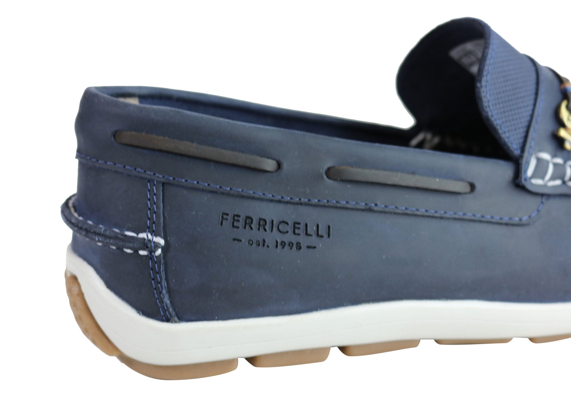 Ferricelli Jarrod Men's Genuine Leather Loafers with Cushioned Comfort - Handcrafted in Brazil - Perfect for Business Casual & Office Wear