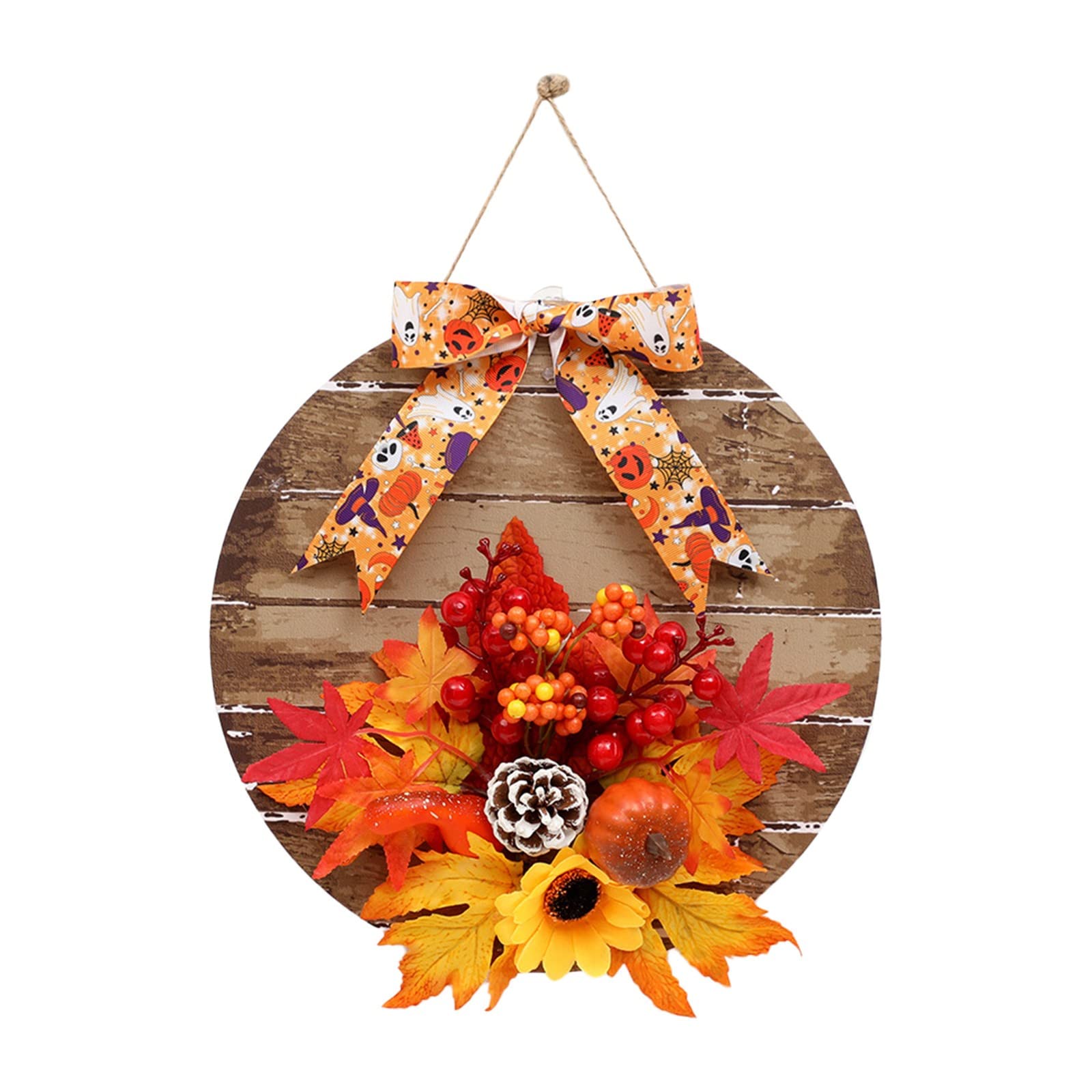 Beach Theme Wall Decor for Living Room - Spring Welcome Sign, Halloween Wreath, Maple Leaf & Pumpkin Wall Hanging, Thanksgiving Decorative Bow - Perfect for Seasonal Home Decor, Party Decorations, and Festive Wall Accents