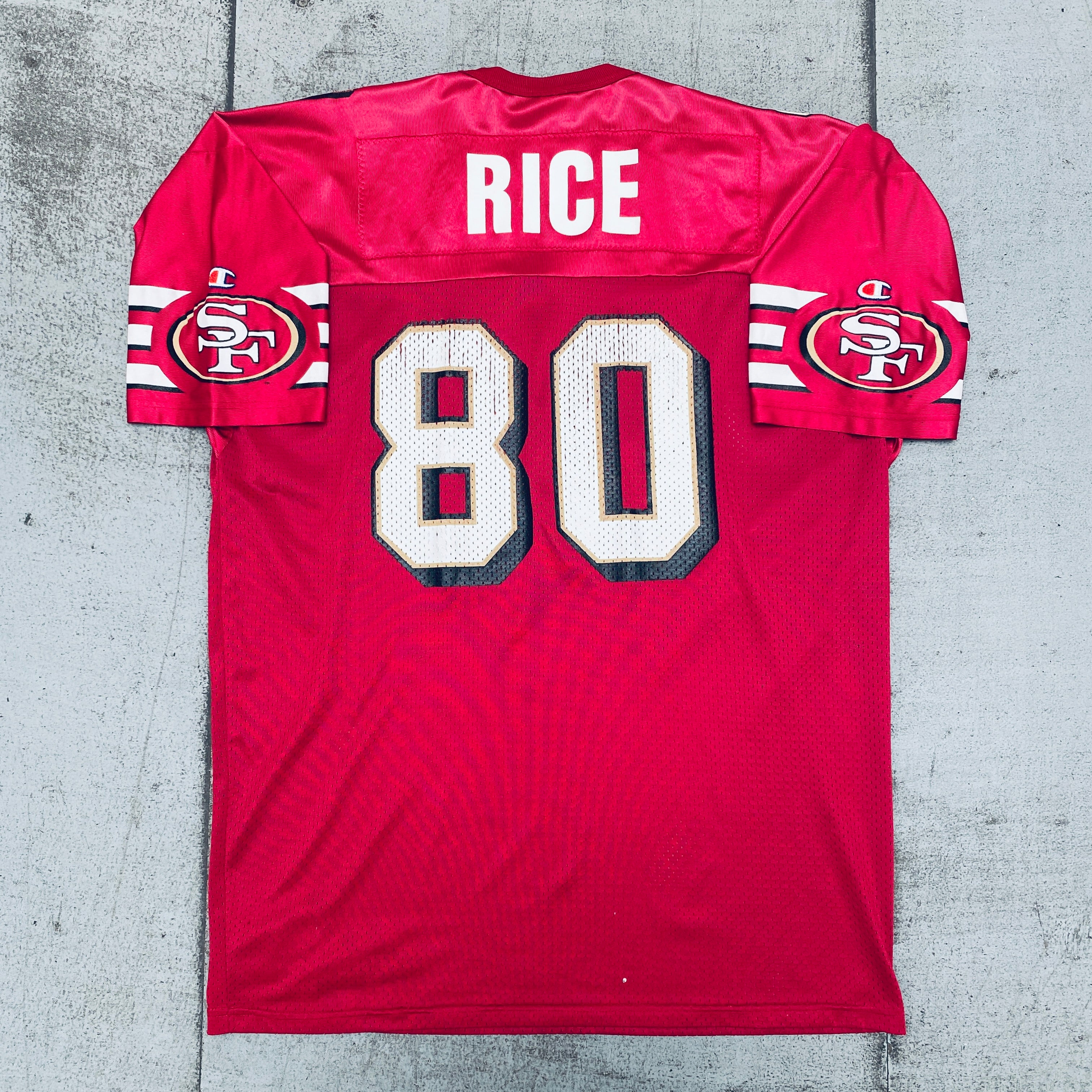 Authentic Jerry Rice San Francisco 49ers 1996/97 NFL Jersey (XL) - Vintage Football Collectible for Fans & Sports Memorabilia