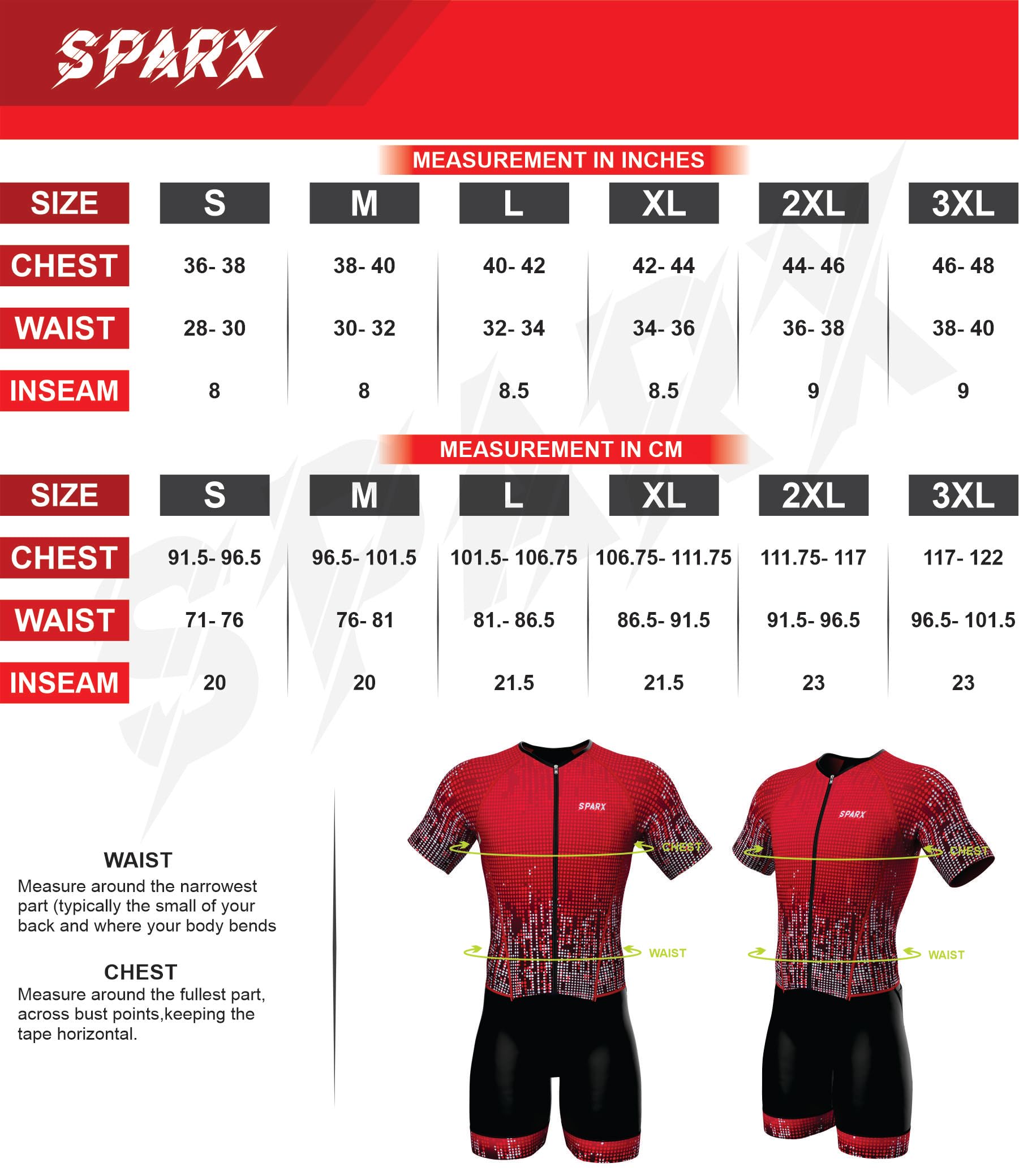 Sparx Men's Elite Aerosuit Triathlon Suit - Short Sleeve Triathlon Skinsuit for Competitive Swimming, Cycling & Running - Ideal for Ironman & Sprint Triathlons