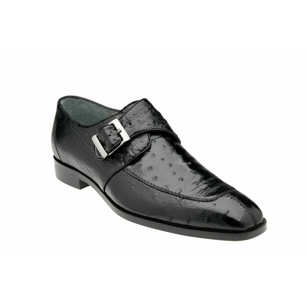 Men's Josh Monk Strap - Premium Leather Adjustable Watch Band for Casual & Formal Wear | Perfect for Business, Office, and Everyday Use