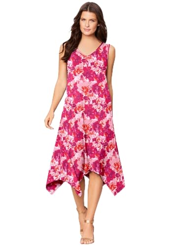 Pink Brushed Floral