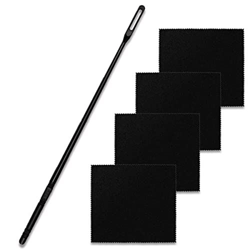 Rod with 4pcs Flute Cleaning Cloth