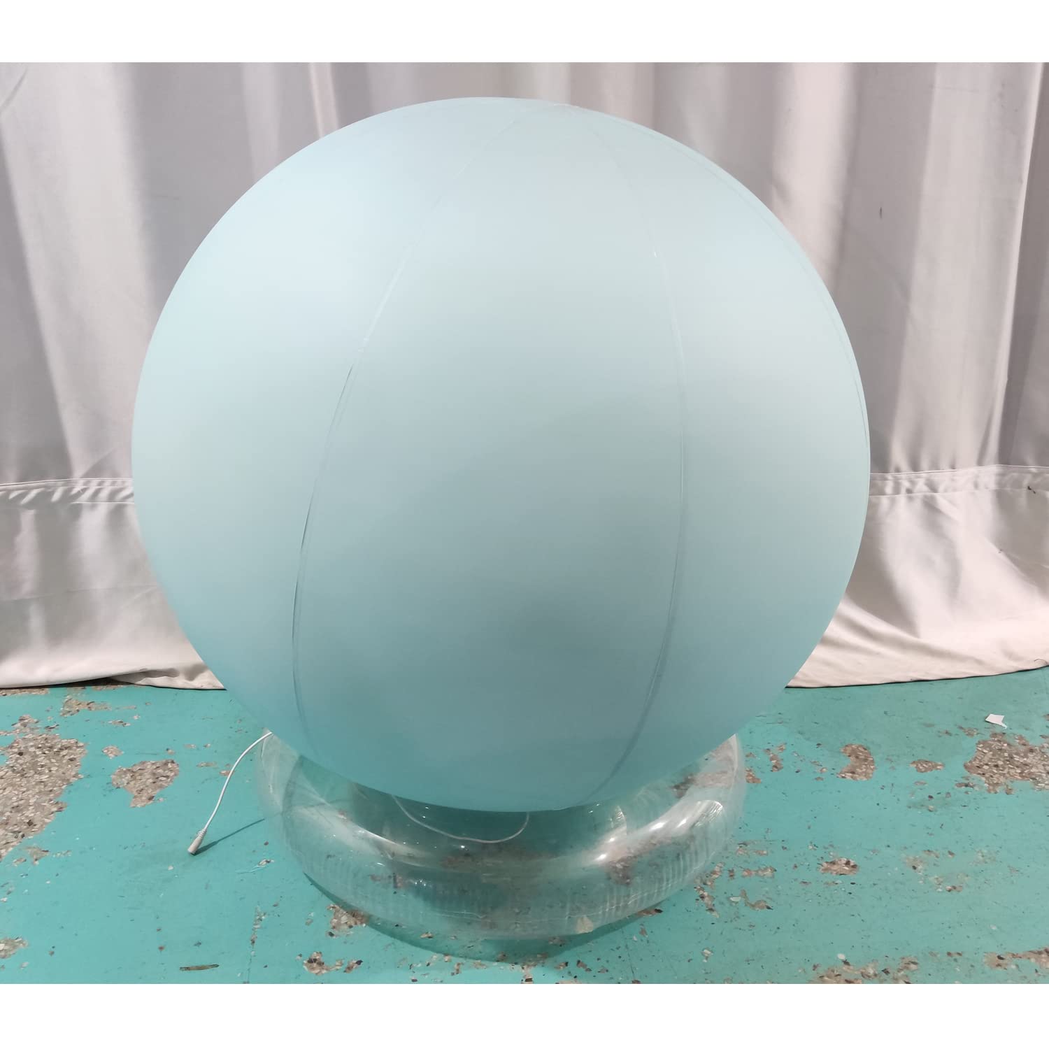 Sayok 0.25mm PVC 60-Inch Large Inflatable Solar System Planets - Uranus Planet Balloon for Kids, Early Learning Toys & Educational Institutions | Space Themed Classroom Decor, Birthday Party Decorations, Astronomy Teaching Aid