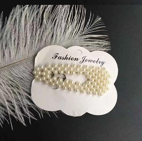 Kanthan Pearl Hair Clips Barrettes & Hair Pins Set - 5 Pack of 3 Styles for Women & Girls | Elegant Hair Accessories for Weddings, Parties & Everyday Wear