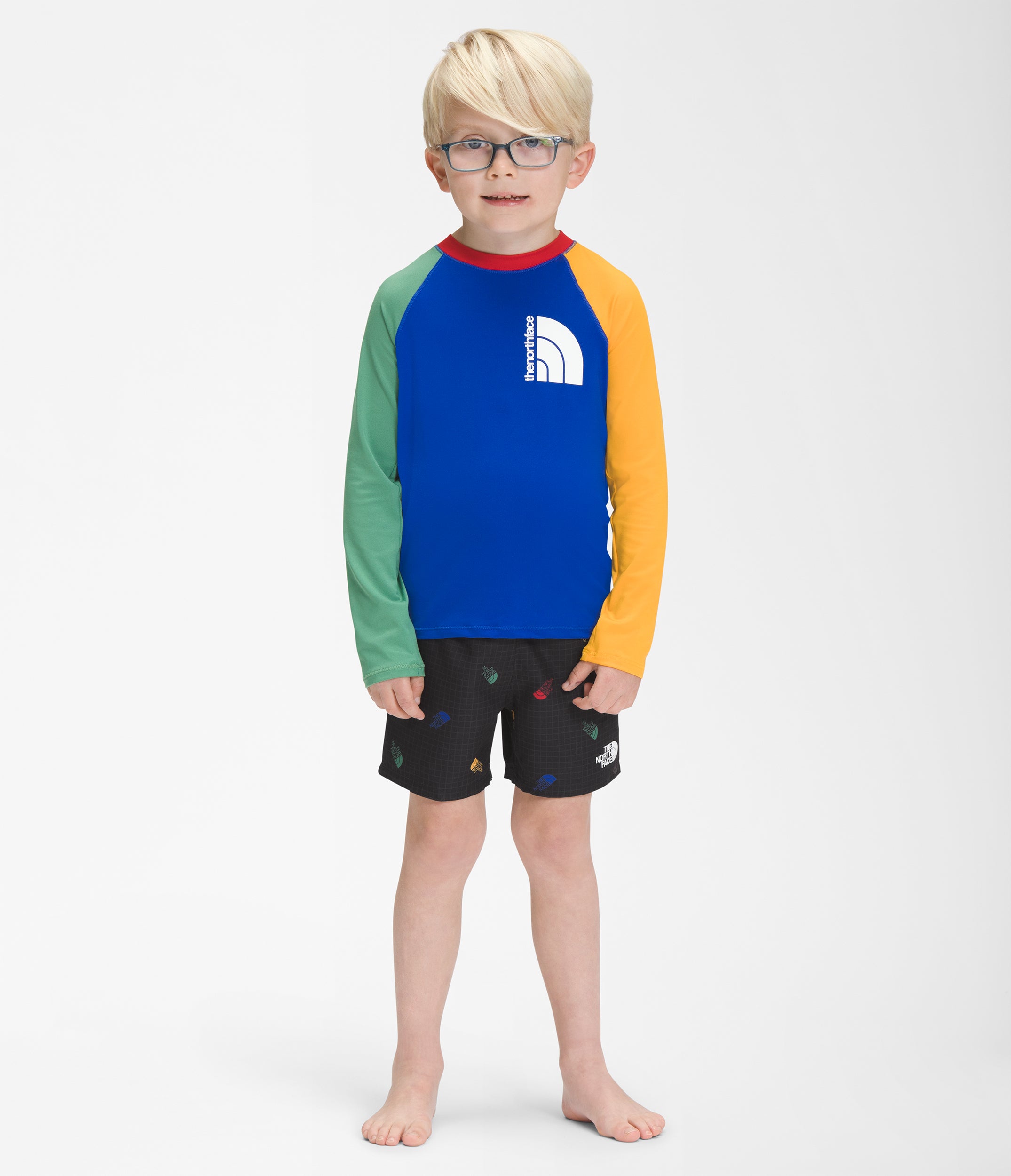 BLUE-BLACK TOSSED LO