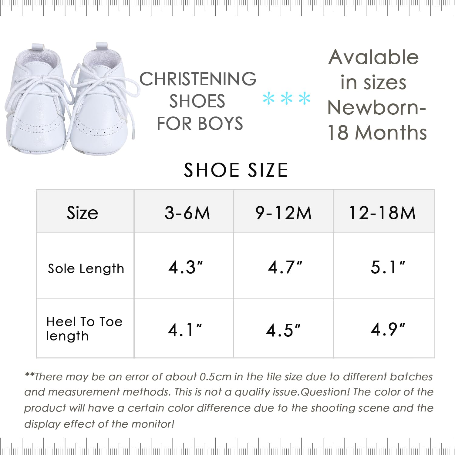 Booulfi Baby Boy Baptism Shoes & Christening Outfit - Soft Leather Booties for Newborn Boys - Perfect First Communion & Church Gift for Infants (Ideal for Christenings, Baby Showers & Special Occasions)