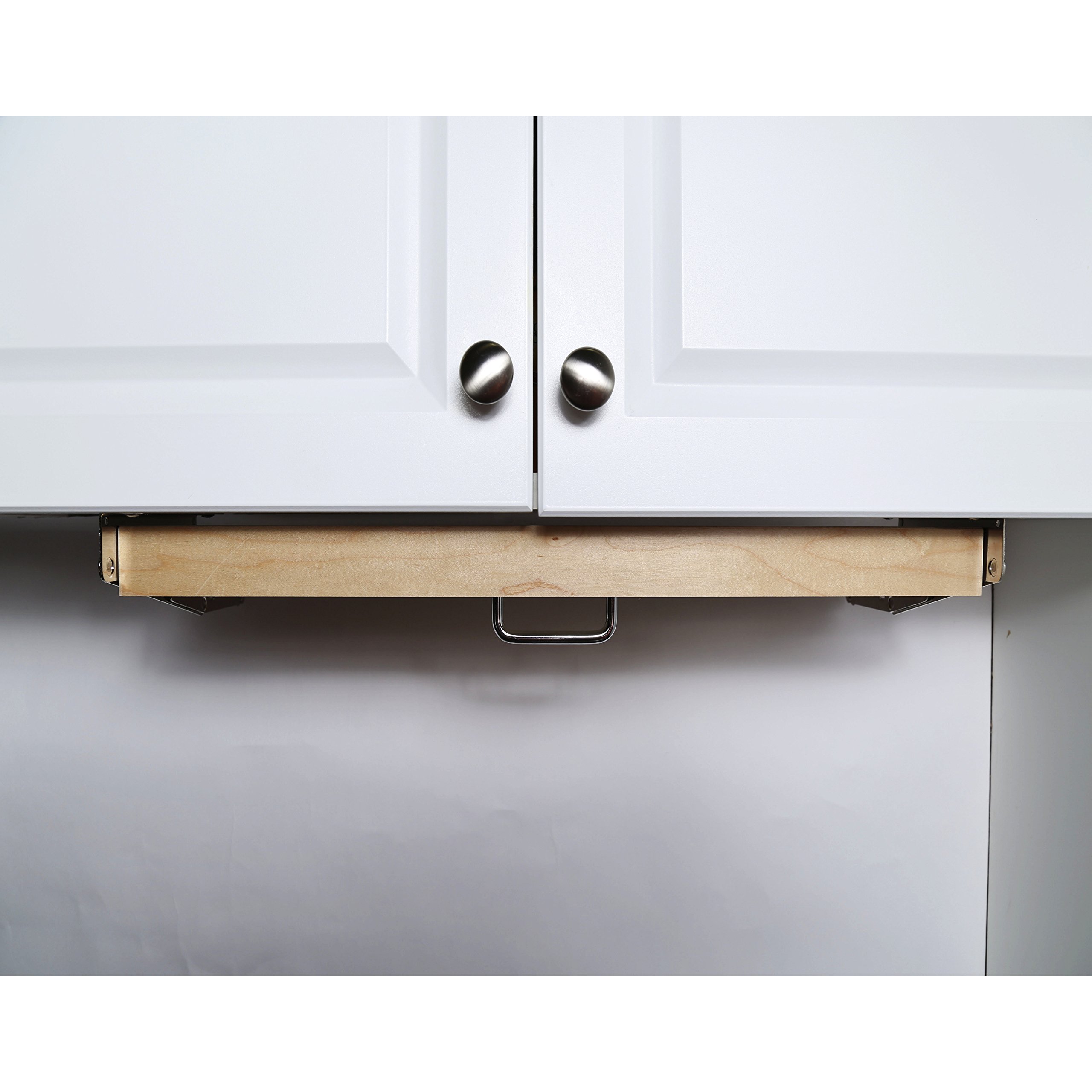 Under Cabinet Knife Holder - Magnetic Knife Rack for Kitchen Countertop Storage - Perfect for Organizing Knives, Scissors & Utensils in Small Spaces