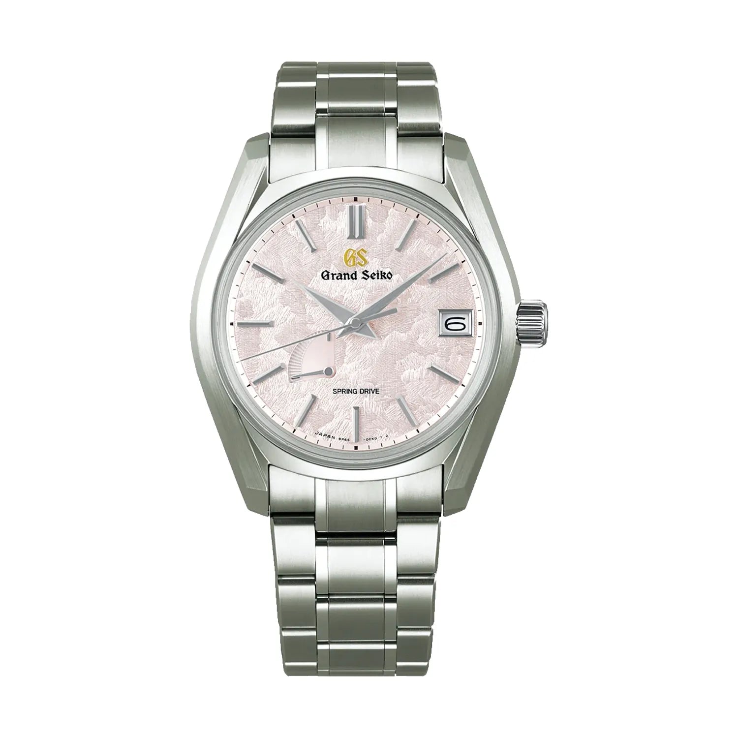SBGA413 Spring Drive Heritage Watch - 40mm Pink Dial on Bracelet | Perfect for Spring Fashion & Elegant Occasions