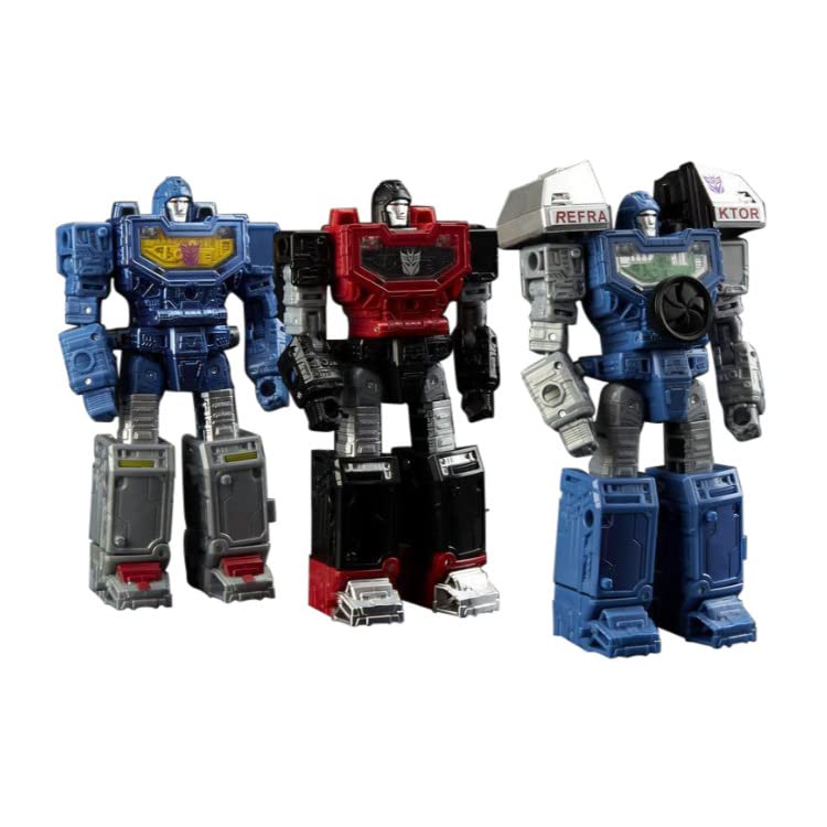 Hasbro Transformers Generations War for Cybertron Refraktor Reconnaissance Team 3-Pack Action Figures - Collectible Robot Toys for Kids & Adults | Perfect for Display, Play & Gifts