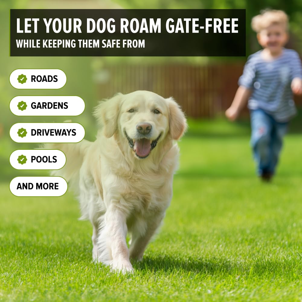 14 Gauge 1000 ft Electric Dog Fence Wire - Professional Grade Underground Pet Containment System for 1 Acre Coverage | Durable & Easy Installation | Compatible with Major Brands | Perfect for Backyard, Farm & Large Property Pet Safety