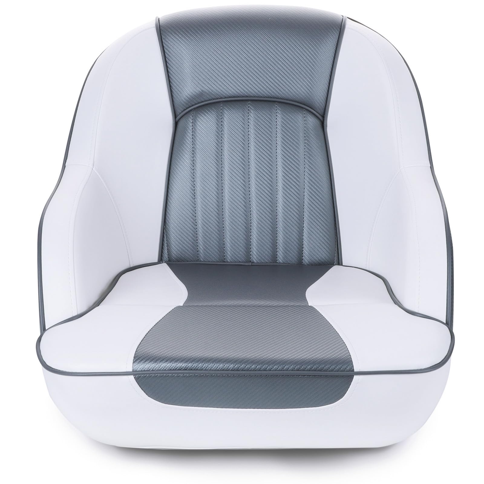Premium Boat Captain's Bucket Seat with Removable Cover - Heavy Duty Marine Grade for Fishing Boats, Yachts & Watercrafts - Comfortable & Durable Seating Solution for Long Hours on Water