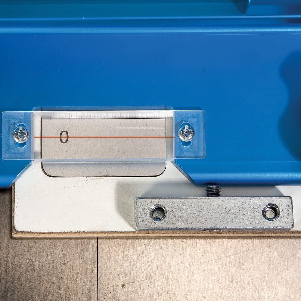 Rockler Precision Crosscut Sled for Table Saw with Large Protractor & Adjustable 90° Stop - 1/20 Graduations for Accurate Woodworking - Perfect for Cabinet Making, Furniture Building, and DIY Projects