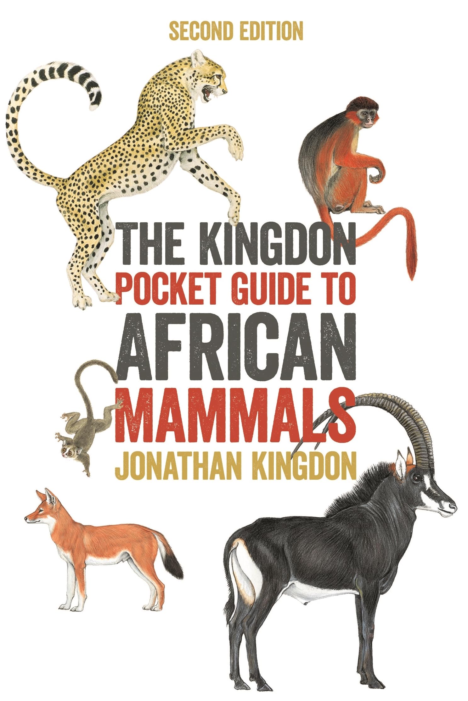 The Kingdom Pocket Guide to African Mammals: 2nd Edition - Princeton Pocket Guides | Wildlife Safari, Nature Study & Travel Reference
