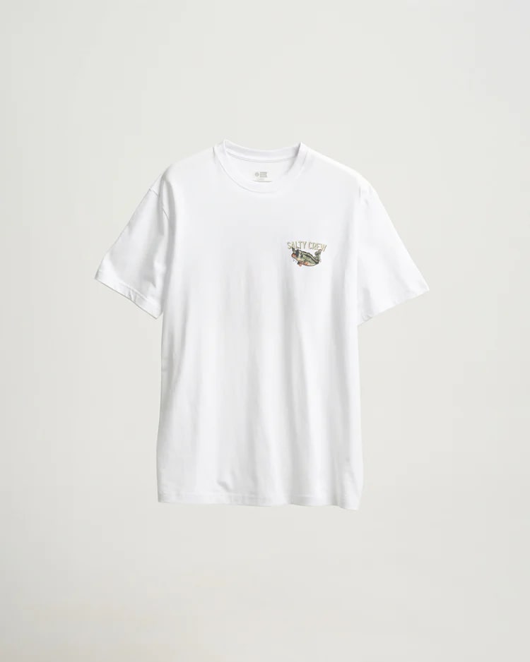 Salty Crew Striker Standard Tee - Men's Casual Short Sleeve Cotton T-Shirt for Surfing, Beach & Outdoor Activities
