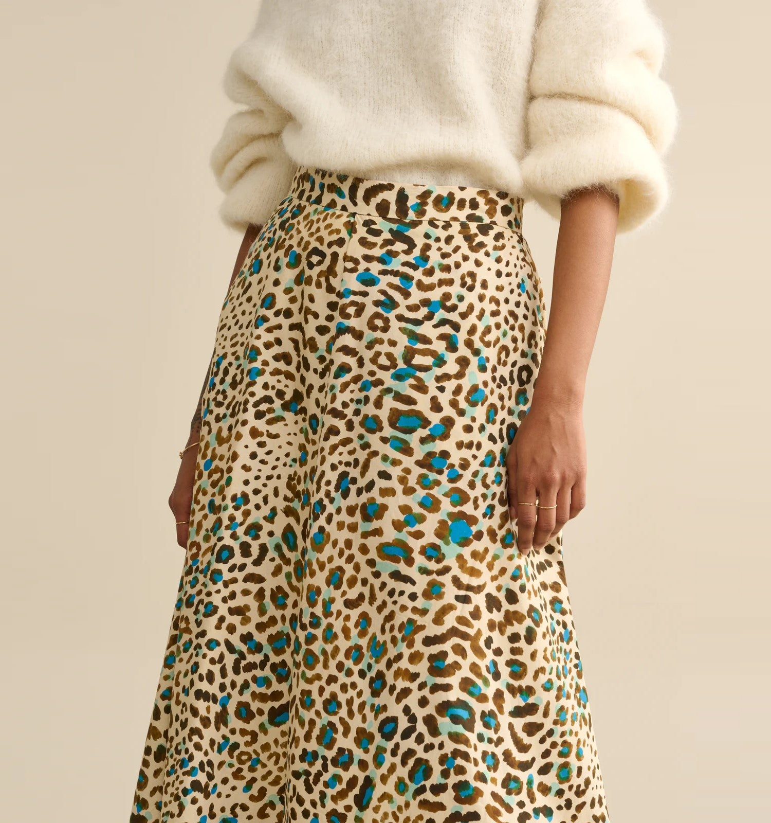 Apple Print Skirt for Women - Stylish & Comfortable Summer Skirt (Combo A) | Perfect for Casual Outings, Beach Vacations & Date Nights