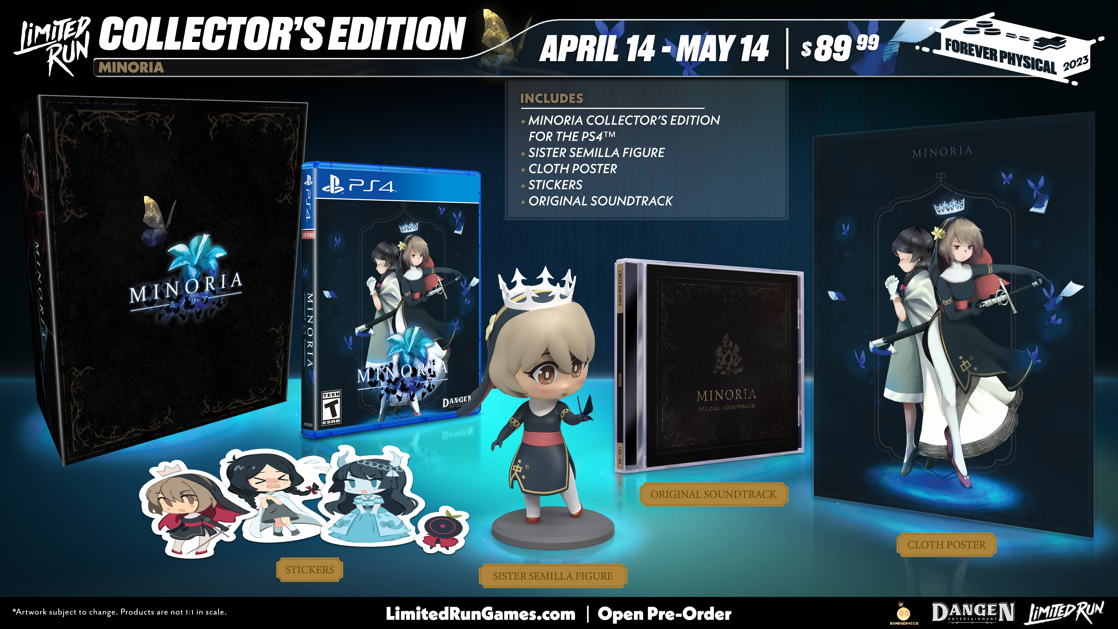Limited Run #509: Minoria Collector's Edition for PS4 - Exclusive Physical Copy with Bonus Content | Perfect for Game Collectors and RPG Fans