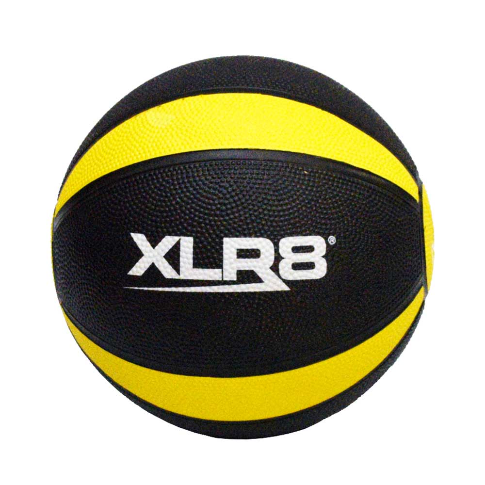 XLR8 Rubber Medicine Balls for CrossFit, Strength Training & Home Gym Workouts - Heavy Duty Exercise Equipment for Fitness, Weightlifting & Functional Training