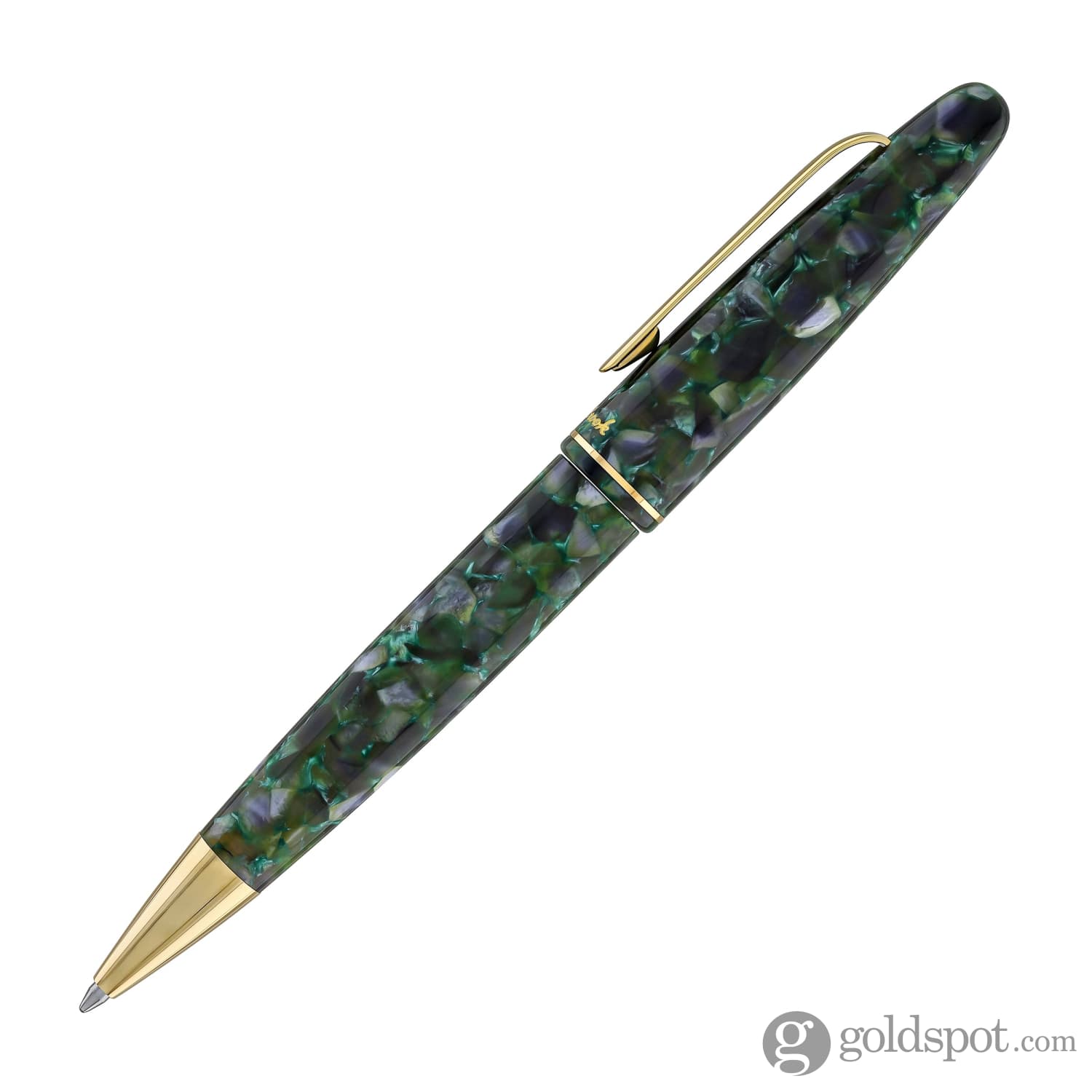 Esterbrook Estie Ballpoint Pen - Jurassic Color with Gold Trim | Premium Writing Instrument for Office, Business Gifts & Luxury Collectibles