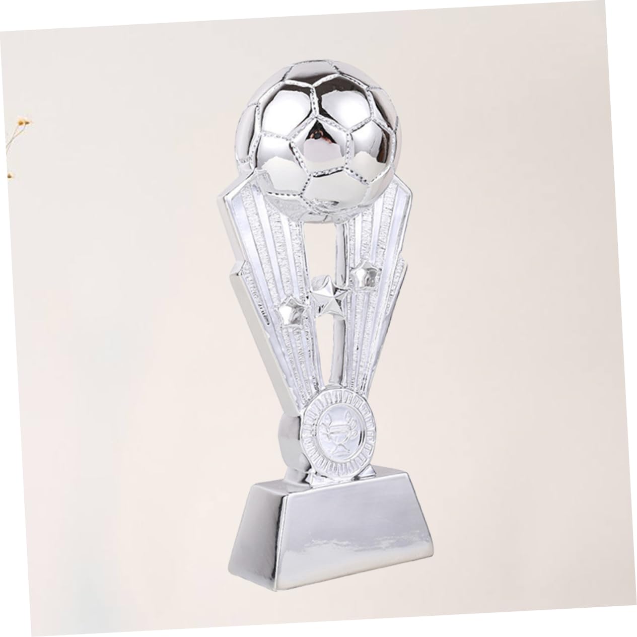 SUPVOX 2 Pack Soccer Trophy Cups - Gold Plastic Sports Awards for Kids, Children's Football Trophies for Tournaments, Championships & School Events - Perfect for Youth Soccer Teams, Coaches & Player Recognition