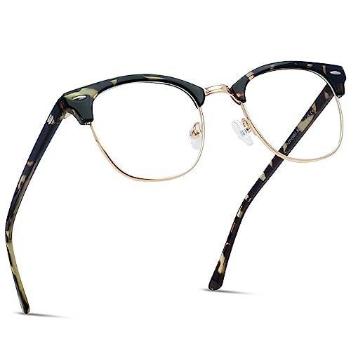 B--mung Bean Flower Gold Frame