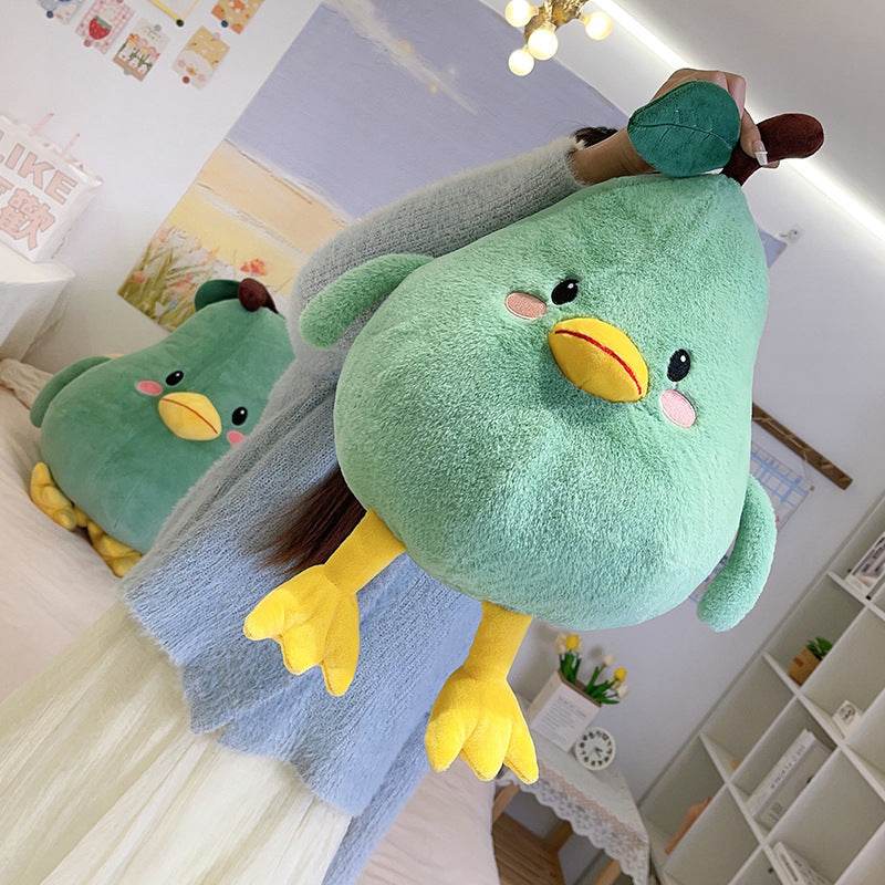 Percy the Pear Plush Toy - Soft & Cuddly Fruit Stuffed Animal for Kids | Perfect Gift for Birthdays, Nursery Decor & Sensory Play