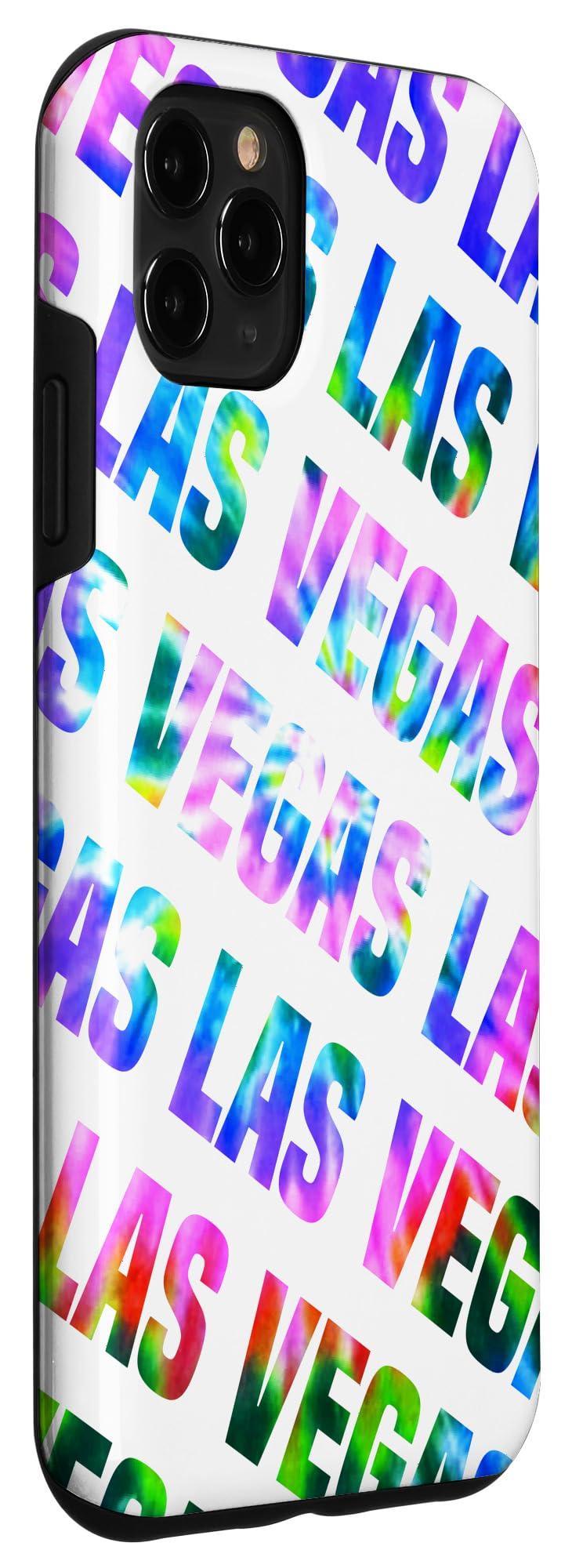 iPhone 11 Pro Max Case - Premium Las Vegas Pattern White Tie Dye Phone Cover | Shockproof & Scratch-Resistant Protective Case for Everyday Use & Travel