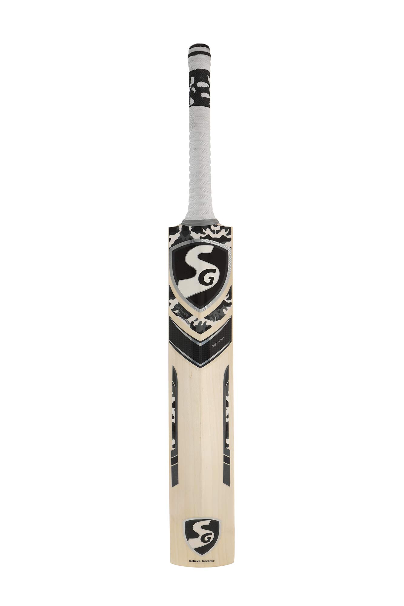 SG KLR Xtreme English Willow Cricket Bat - 100% Authentic Premium Grade with Free Protective Cover - Perfect for Professional Matches & Training Sessions