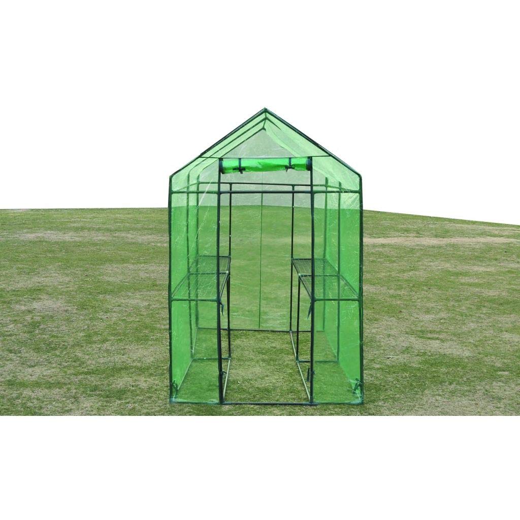 Tidyard XL Greenhouse with Powder-Coated Steel Frame & Durable Cover - 3'11