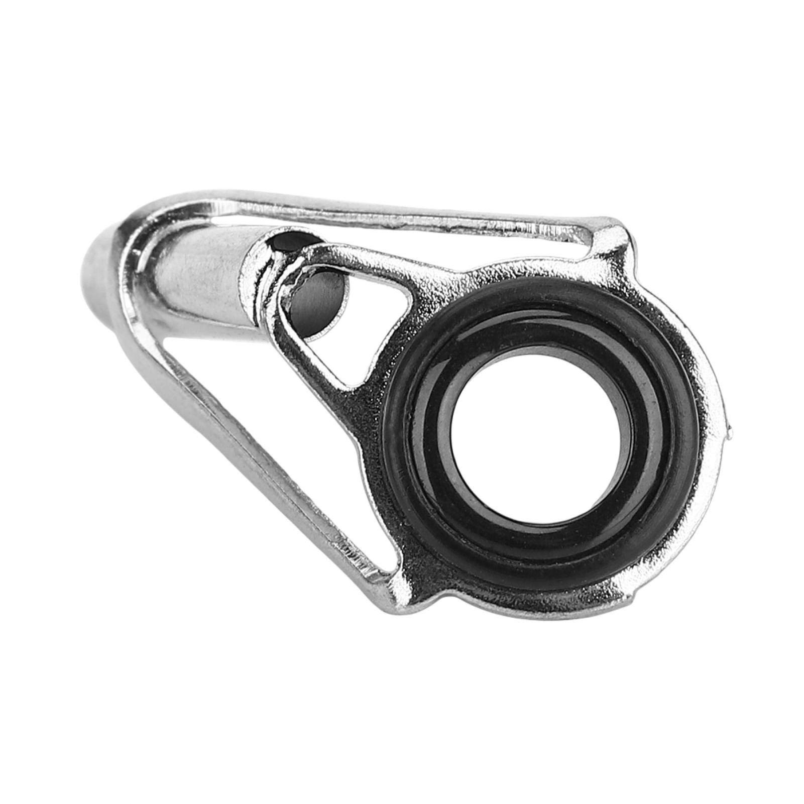 80Pcs Fishing Rod Guides Repair Kit - Stainless Steel Tip Rings in 8 Sizes for Saltwater & Freshwater Fishing - Includes Storage Case - Perfect for Rod Maintenance, DIY Repairs & Professional Anglers