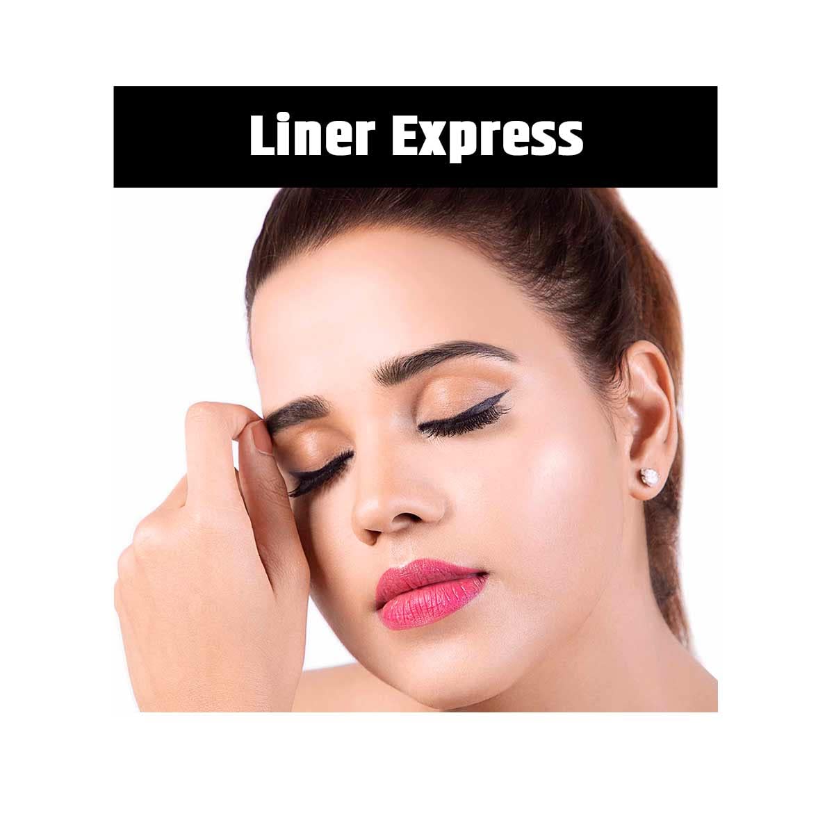 INSIGHT Cosmetics Liner Express Matte Pencil Eye Pen - 1.5G Black Waterproof Eyeliner for Smudge-Proof Long-Lasting Makeup | Perfect for Daily Wear, Party & Special Occasions