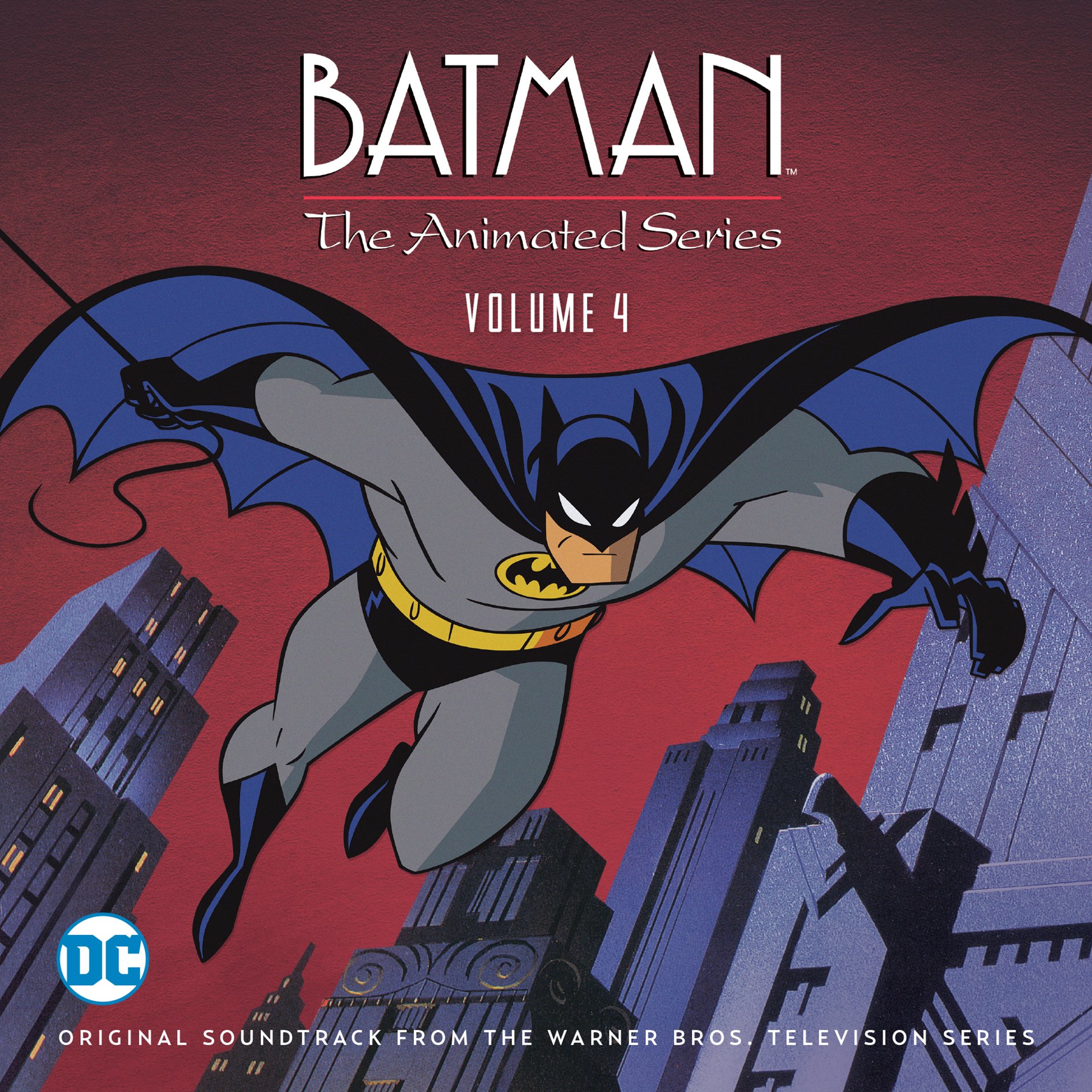 Batman: The Animated Series Volume 4 DVD - Complete Season Collection | Action-Packed Superhero Cartoon for Kids & Adults | Perfect for Movie Nights & DC Comics Fans