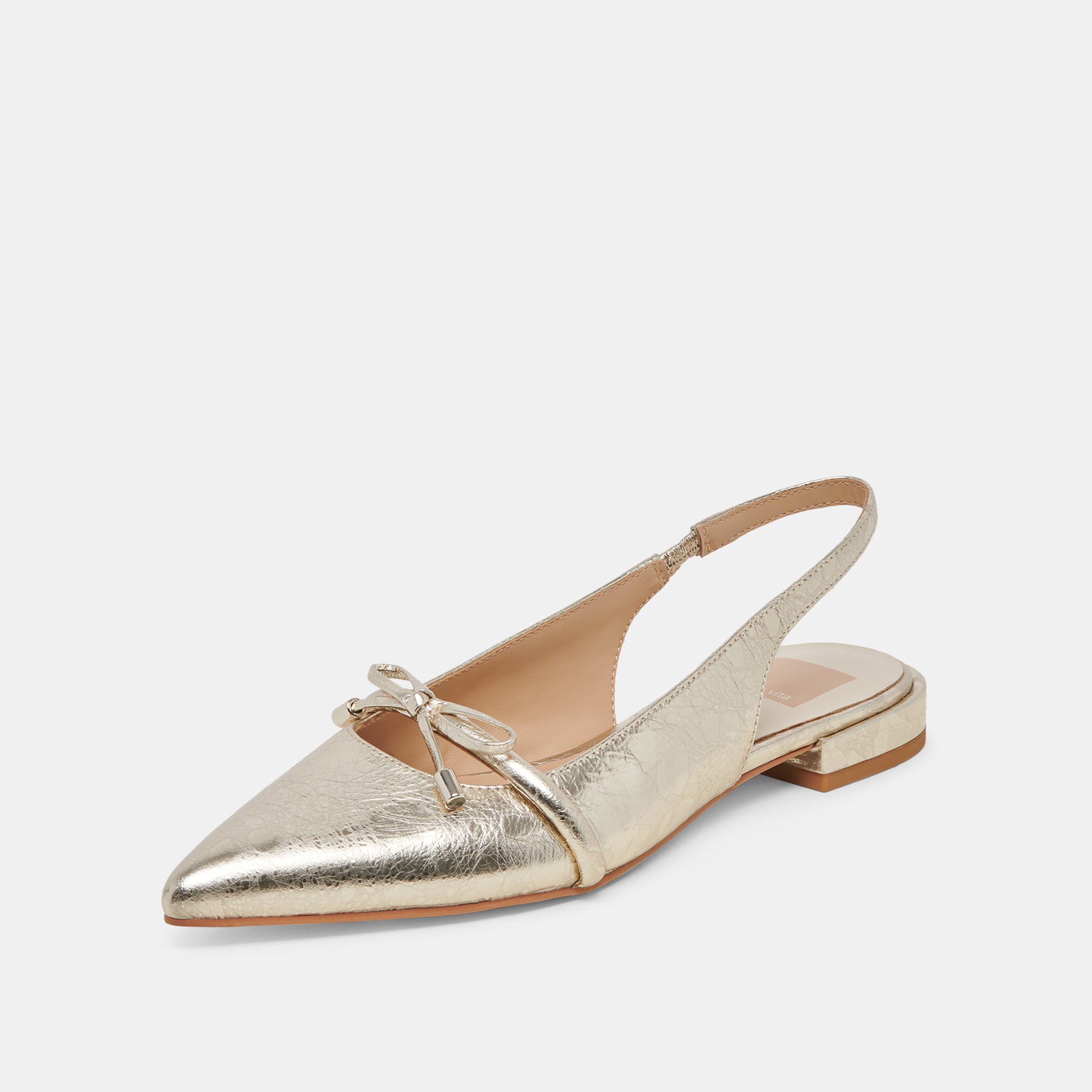 PAYGE FLATS PLATINUM DISTRESSED LEATHER WOMEN'S CASUAL SHOES - Comfortable Slip-On Loafers for Work, Travel & Everyday Wear