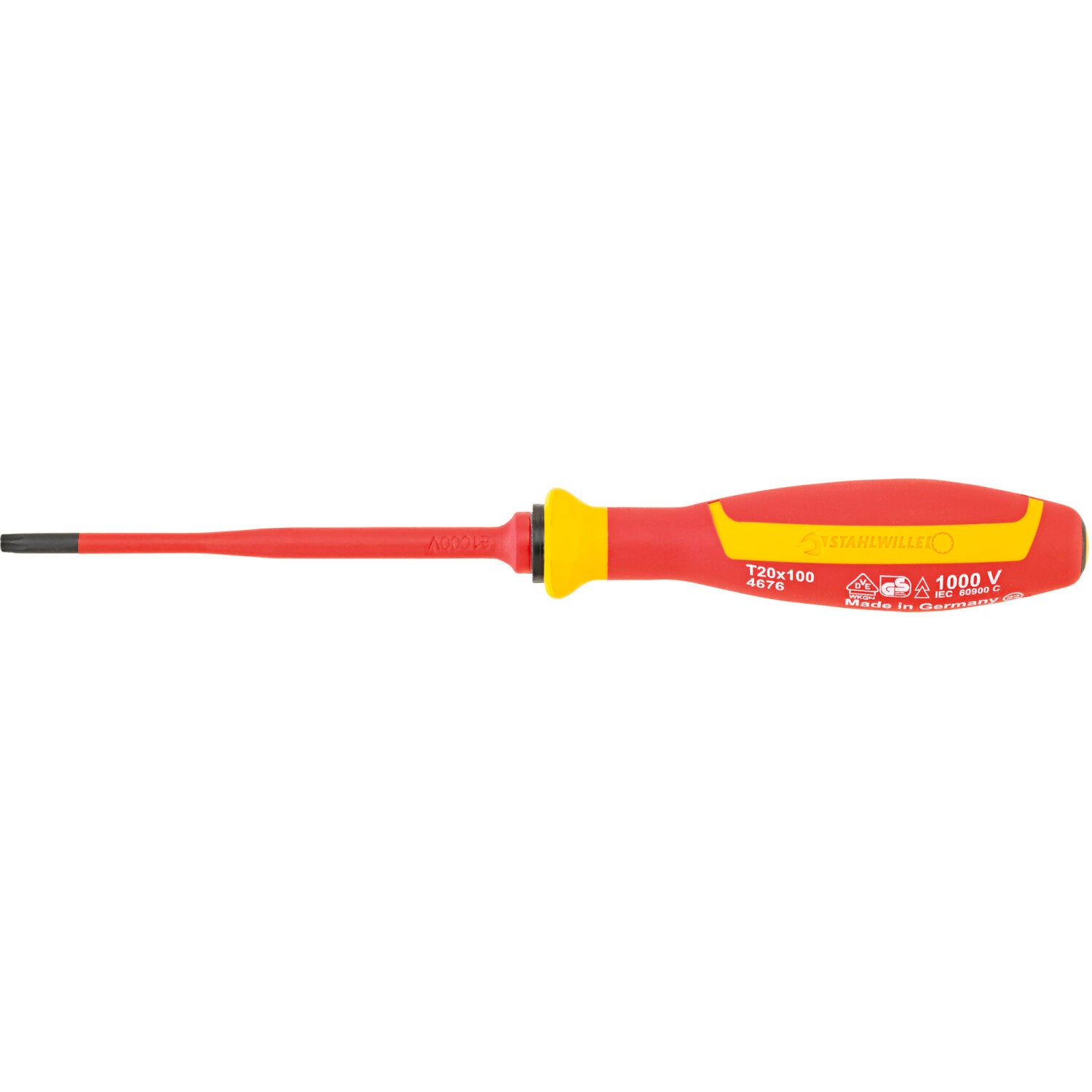 Stahlwille 96838815 VDE TORX Screwdriver Set DRALL+ - Professional Insulated Torx Screwdriver Kit for Electricians & DIY Projects