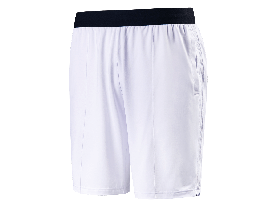 Victor R 25200A Men's Running Shorts - Breathable Quick-Dry Athletic Shorts for Jogging & Gym Workouts [White] - Perfect for Summer Sports & Outdoor Activities