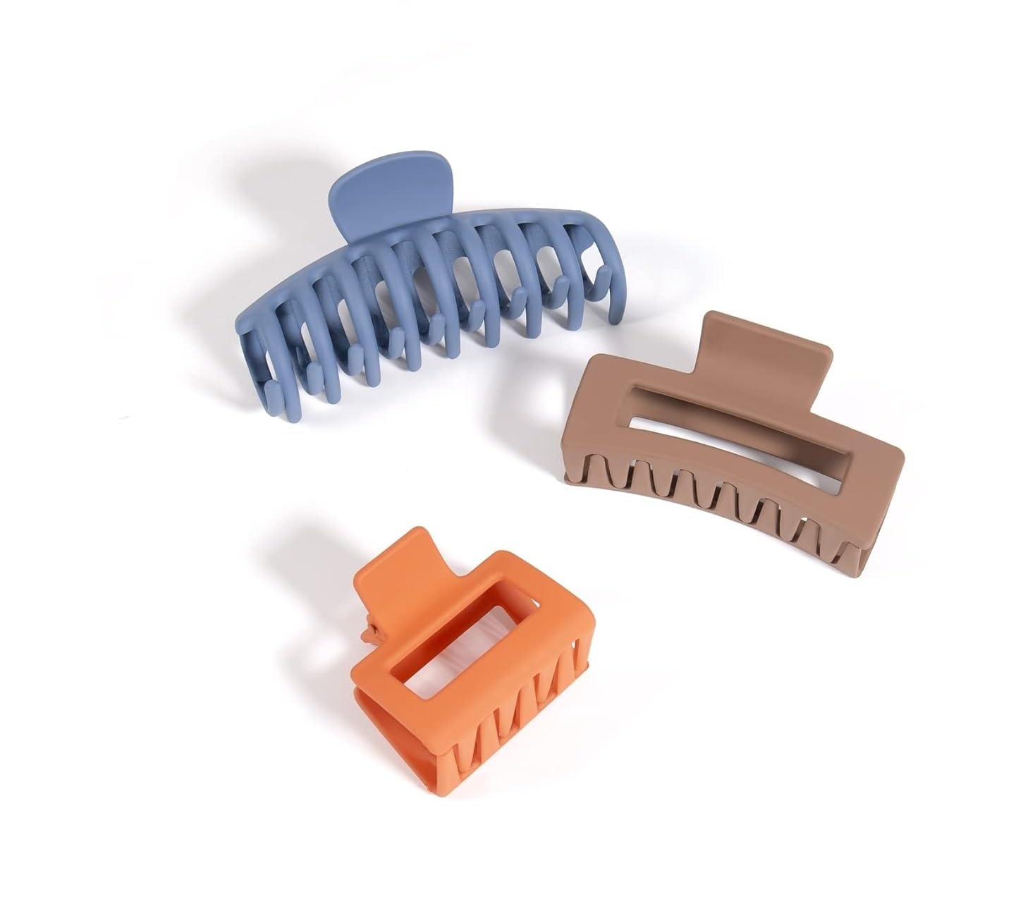 EPARTY Non-Slip Large Claw Hair Clips for Women - Strong Hold Hair Claws for Thin & Thick Hair - 90s Vintage Style Hair Accessories - Perfect for Updos, Ponytails & Everyday Hairstyles