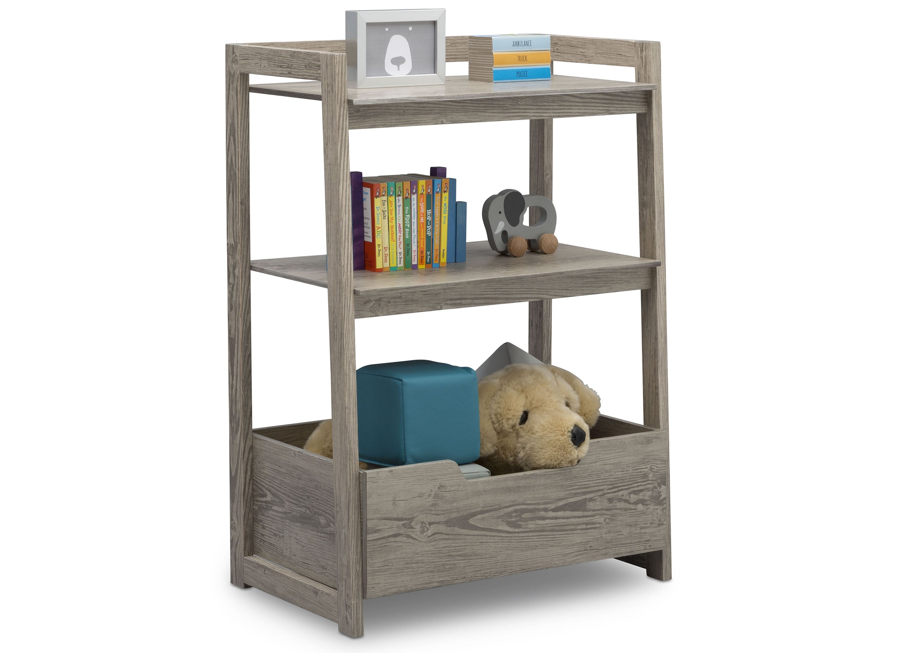 Small Ladder Shelf - 3-Tier Wooden Storage Shelf for Home Decor, Bathroom & Bedroom Organization - Perfect for Books, Plants & Decorative Items