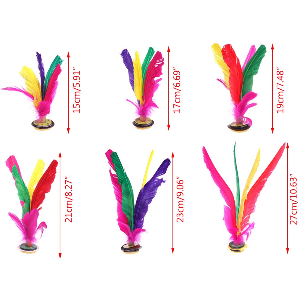 Chinese Jianzi Shuttlecock - Traditional Football Hacky Sack for Fitness, Outdoor Games & Entertainment - Perfect for Backyard Fun, Park Play & Family Activities