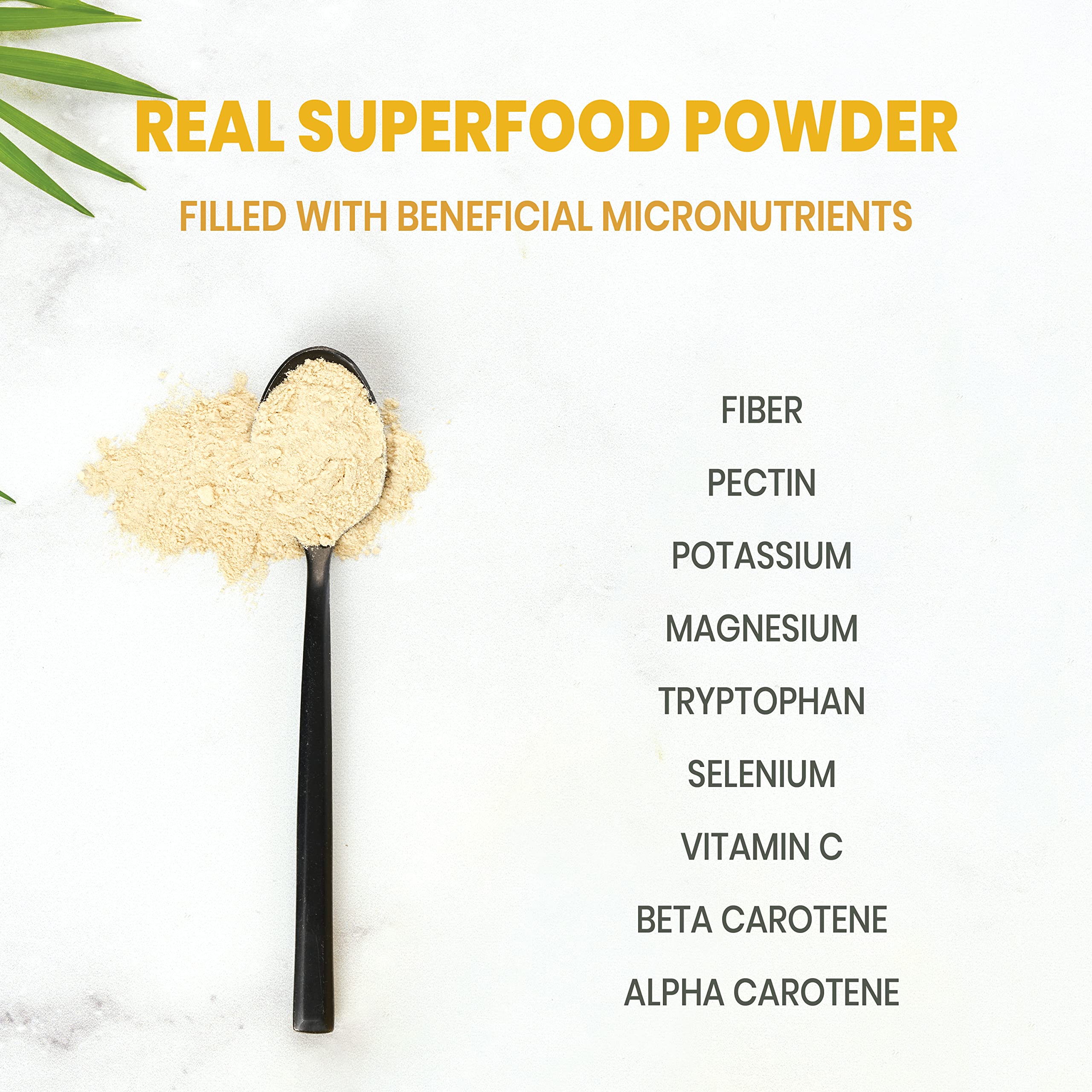 Organic Banana Powder for Smoothies & Baking - Freeze Dried Banana Extract, 5 Ounce Bag - Perfect for Smoothies, Baking, Juices & Healthy Snacks