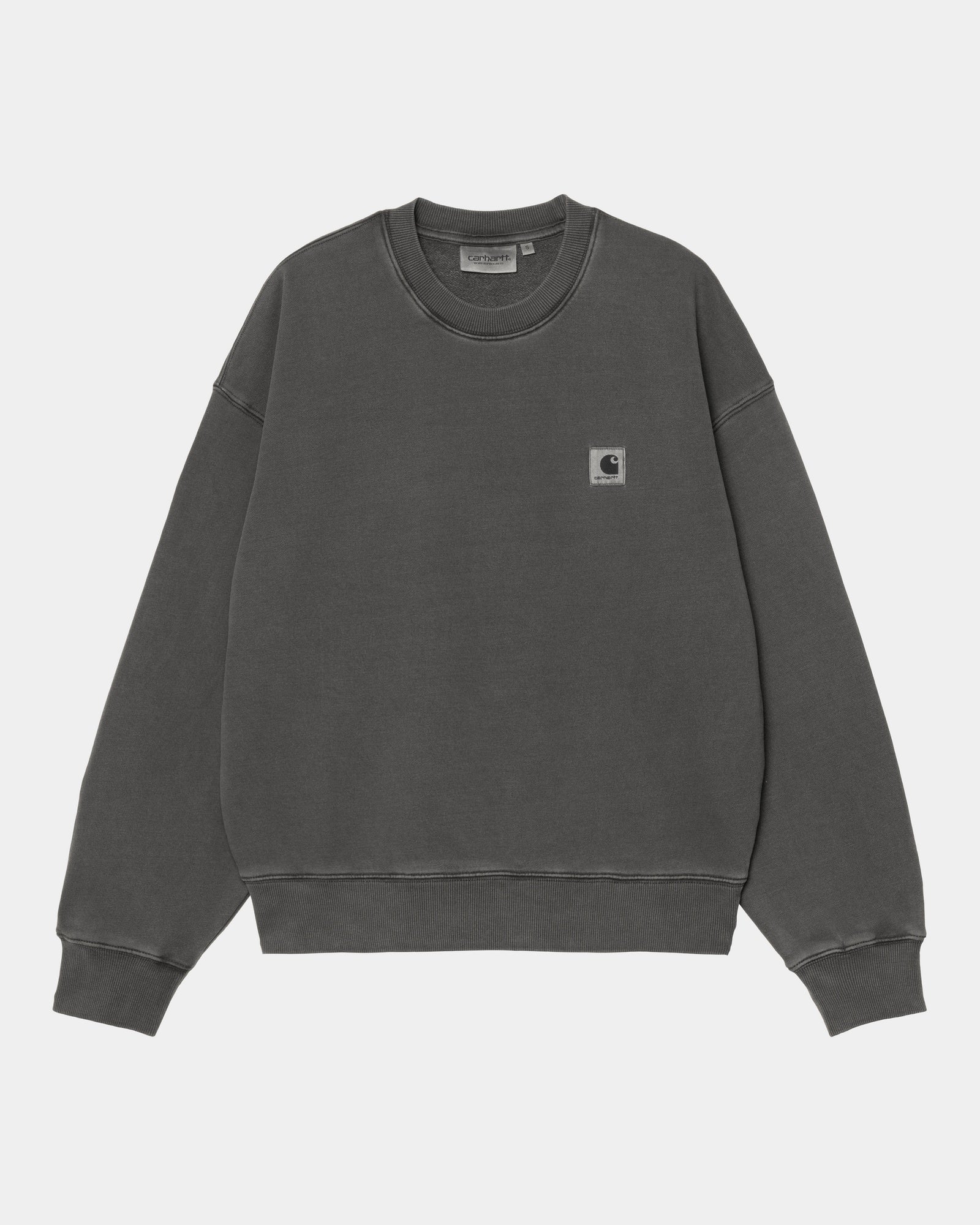 Women's Nelson Sweatshirt - Soft Fleece Pullover Hoodie in Graphite Grey | Cozy Casual Wear for Fall & Winter | Perfect for Lounging, Running Errands and Weekend Outfits