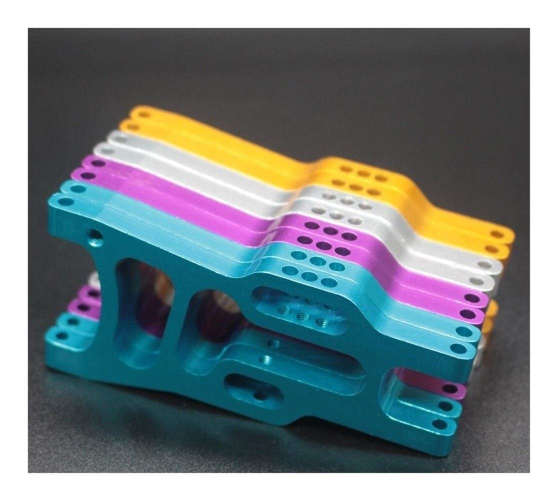 ZHOUPENGF 2pcs 106021 Aluminum Rear Lower Suspension Arm 06012 1/10 Upgrade Parts For HSP 94106 94107 94170 Accessories (Purple) - Enhance RC Car Performance on Off-Road Tracks