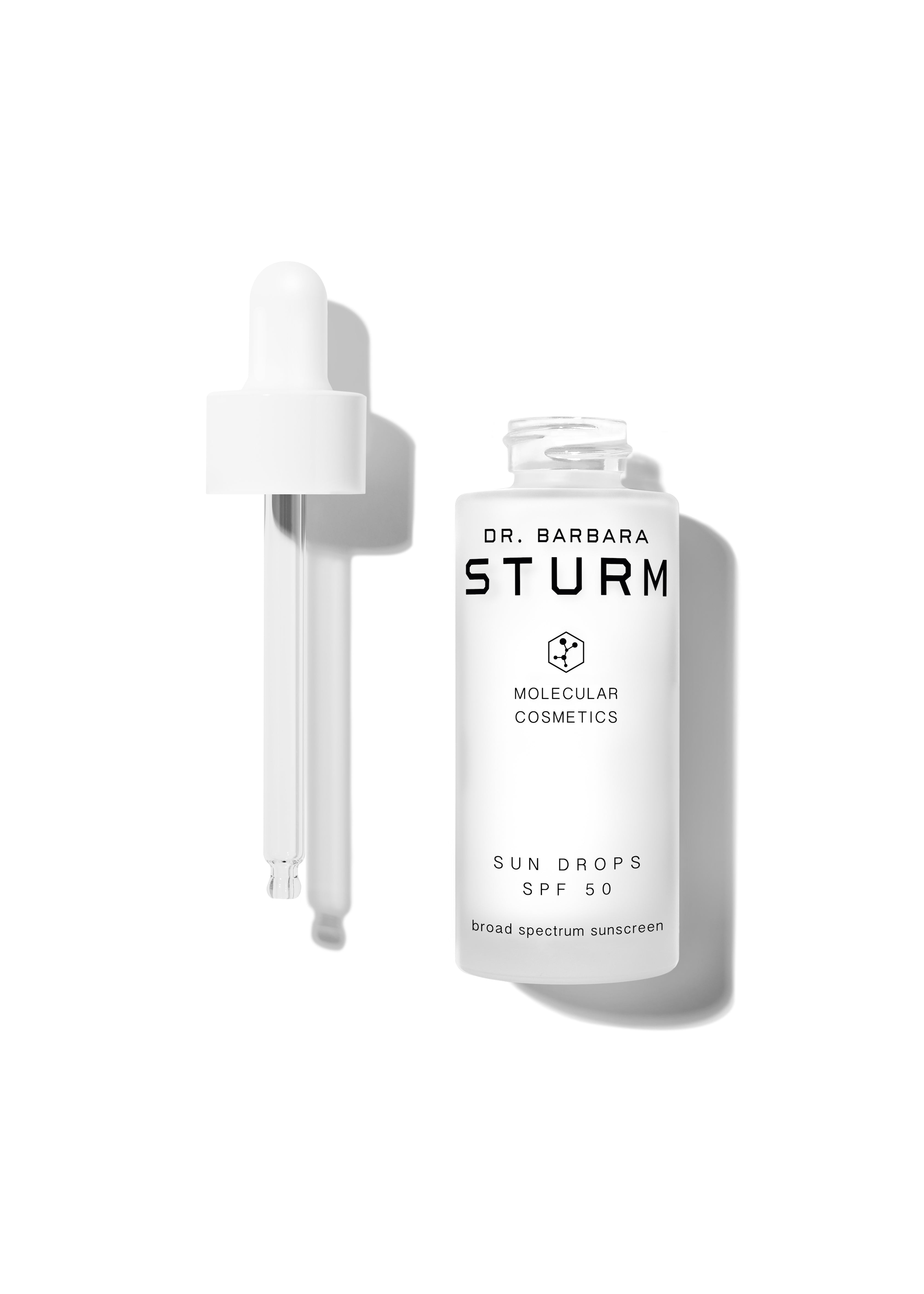Dr. Barbara Sturm Sun Drops SPF 50 - Vitamin C Enriched Facial Sunscreen for Anti-Aging & Glowing Skin - Perfect for Daily Use, Travel & Outdoor Activities